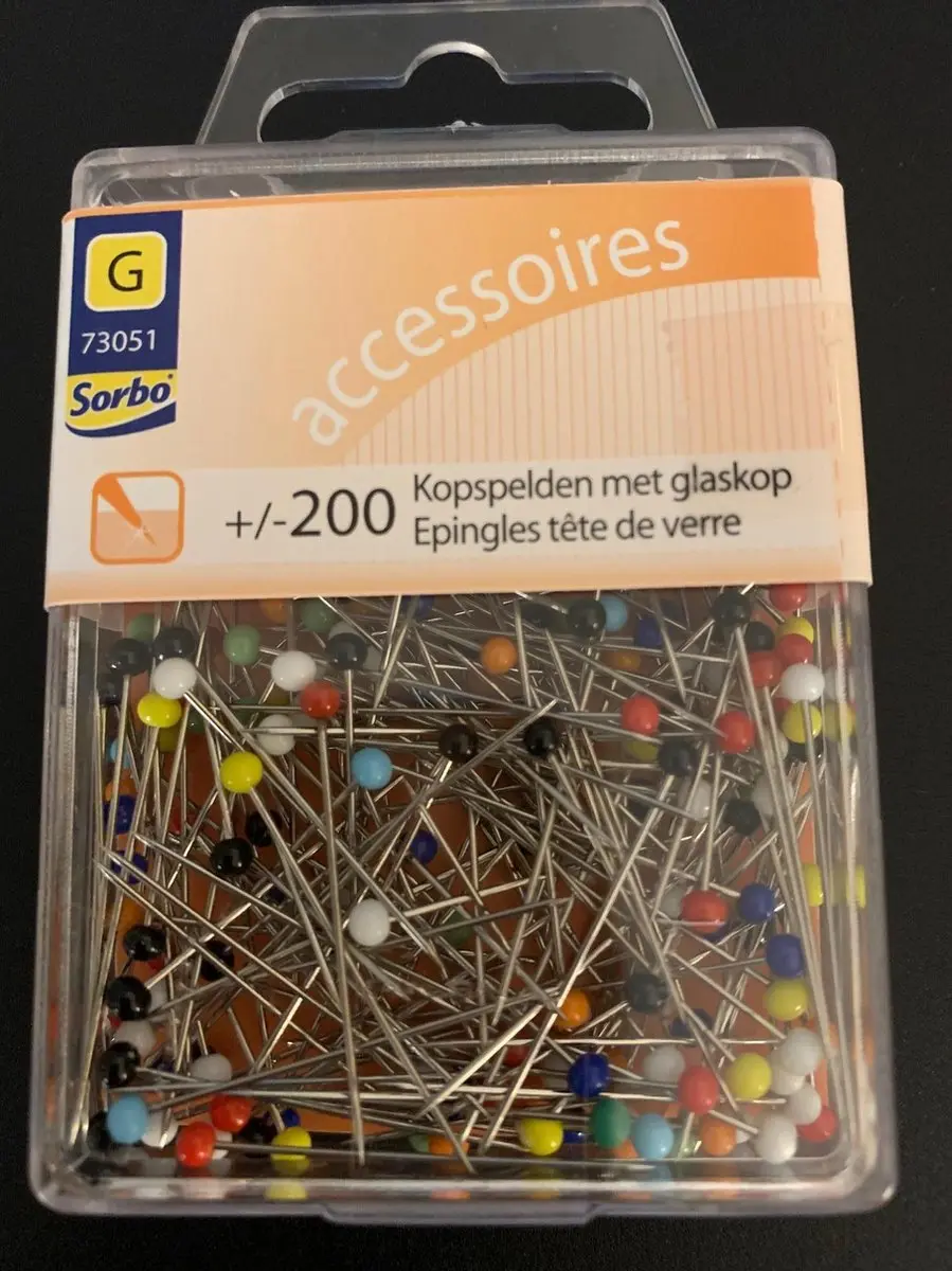 Sorbo Kopspelden Glaskop