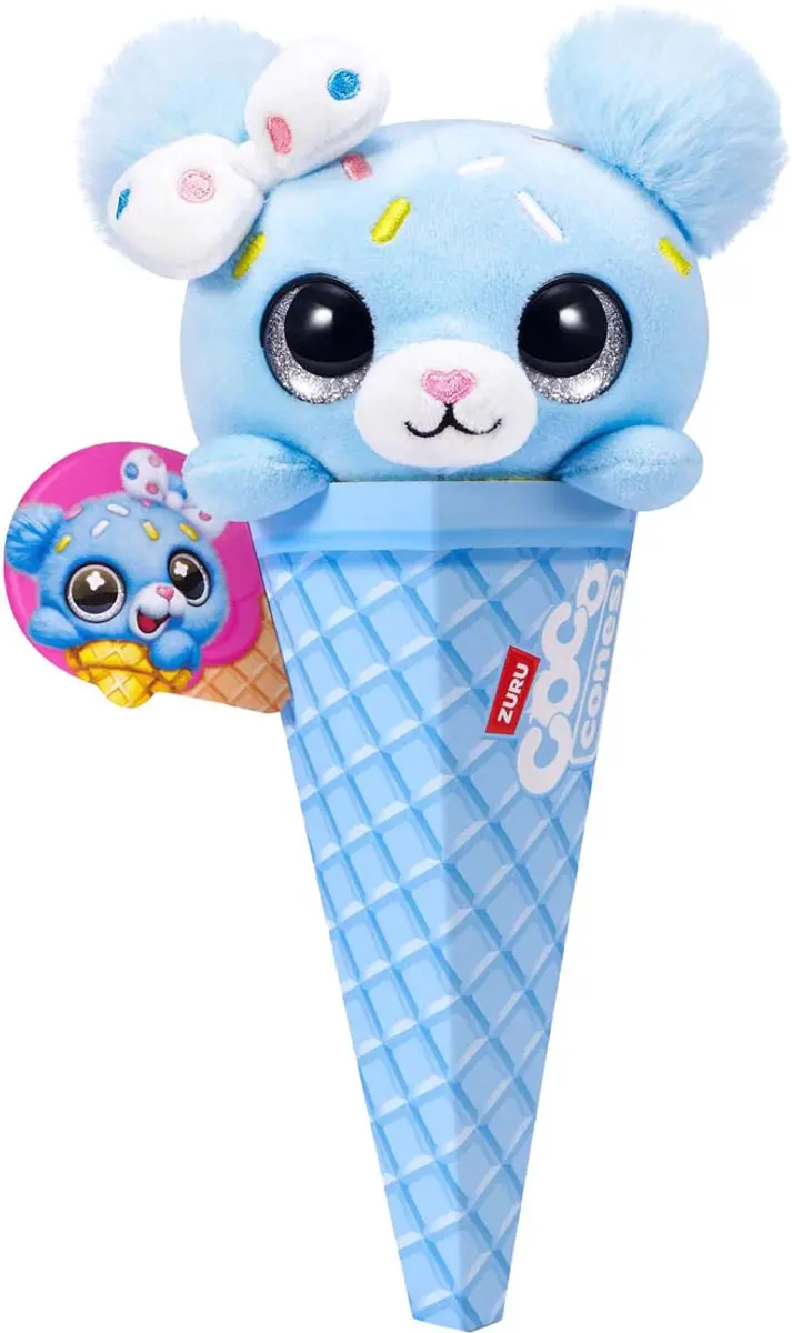 ZURU Coco Cones Sweet Knuffel IJsjes - Meerkleurig - afbeelding 6 van 6