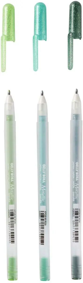 Sakura Gelly Roll Metallic Set 3 Gelpennen - Forest