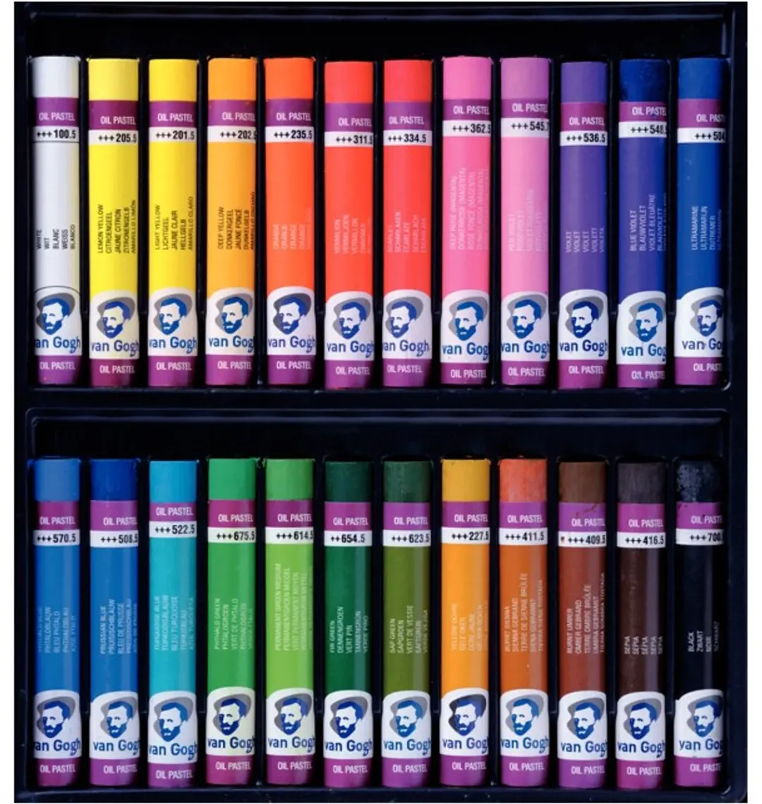 Van Gogh Basisset Oliepastels 24 Kleuren