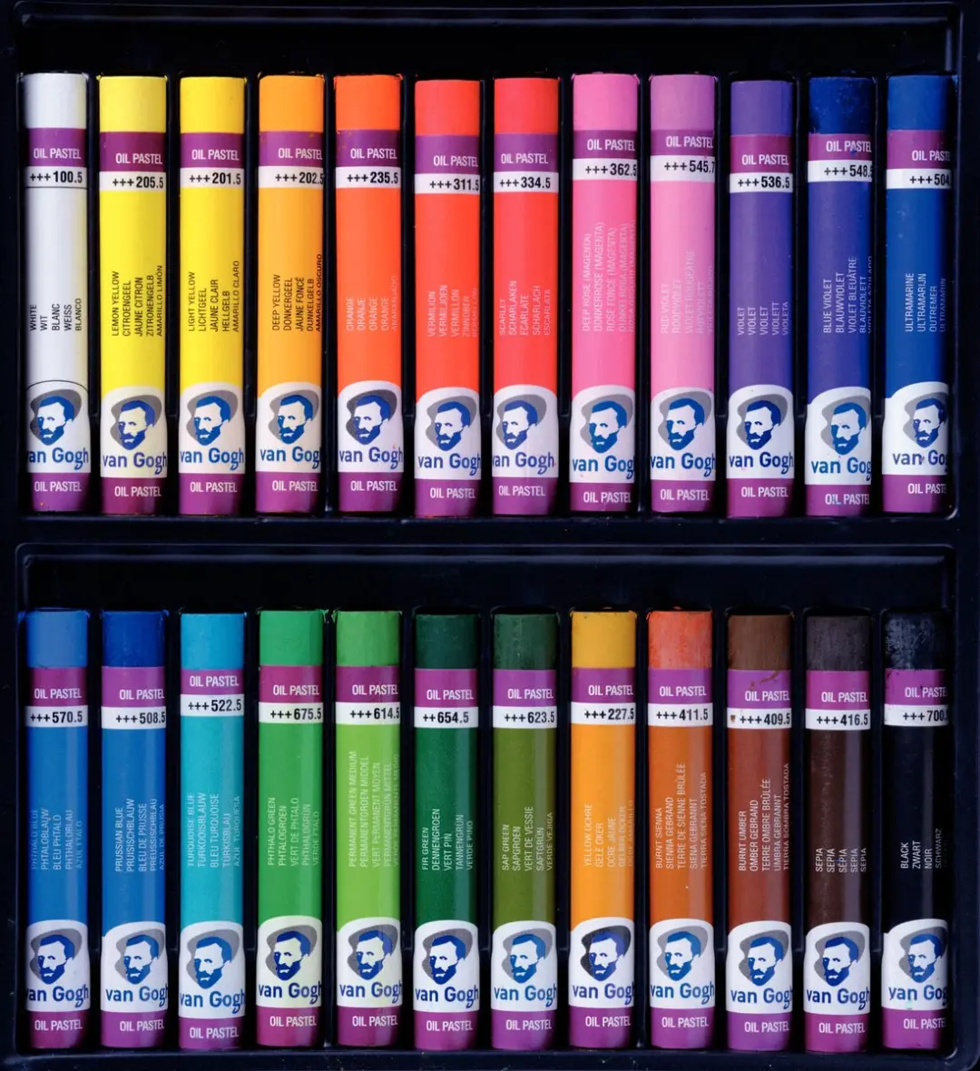 Van Gogh Basisset Oliepastels 24 Kleuren