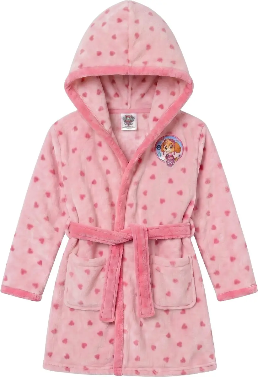 PAW Patrol Badjas Roze - Maat 98/104