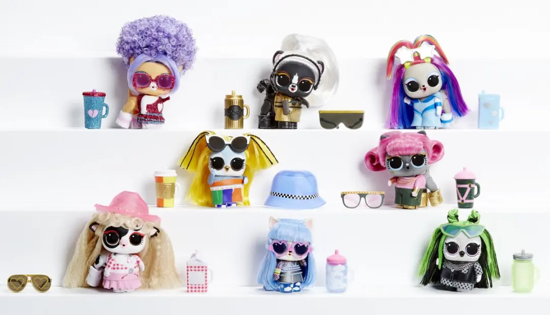 LOL Surprise! Hair Hair Hair Diertje Pop - Multikleur