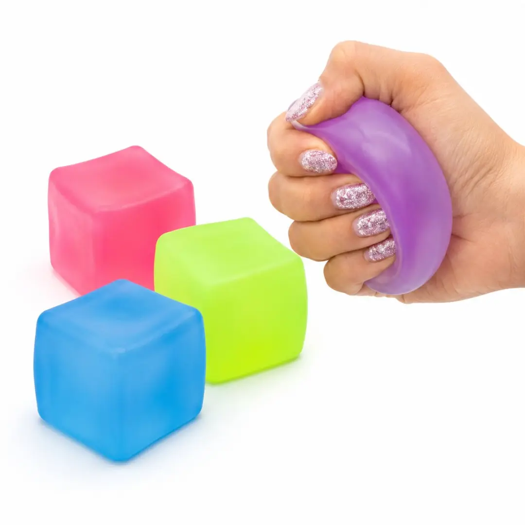 Jono Toys Cube Squishy Slow Rising Stressbal - Assortiment