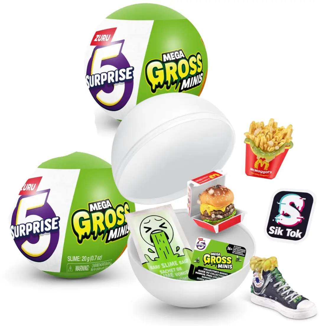 ZURU 5 Surprise Mega Gross Minis - 1 Capsule - Divers