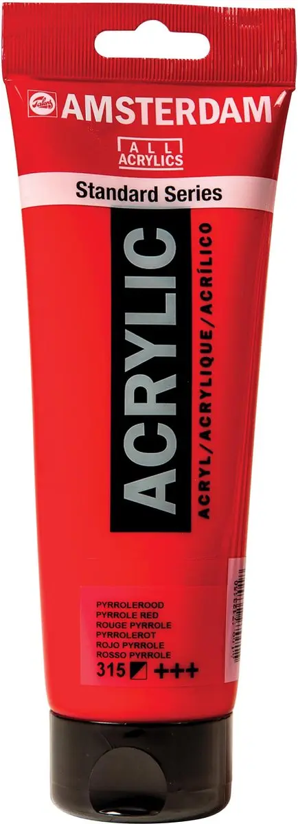 Amsterdam Acrylverf Pyrrolerood 250ml