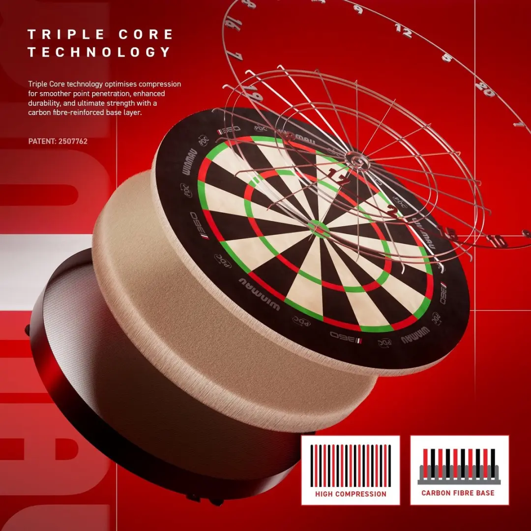 Winmau Blade 360 Dartbord 3060 - afbeelding 6 van 6
