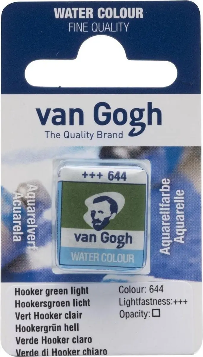 Van Gogh Aquarelverf Hookersgroen Licht - 10g
