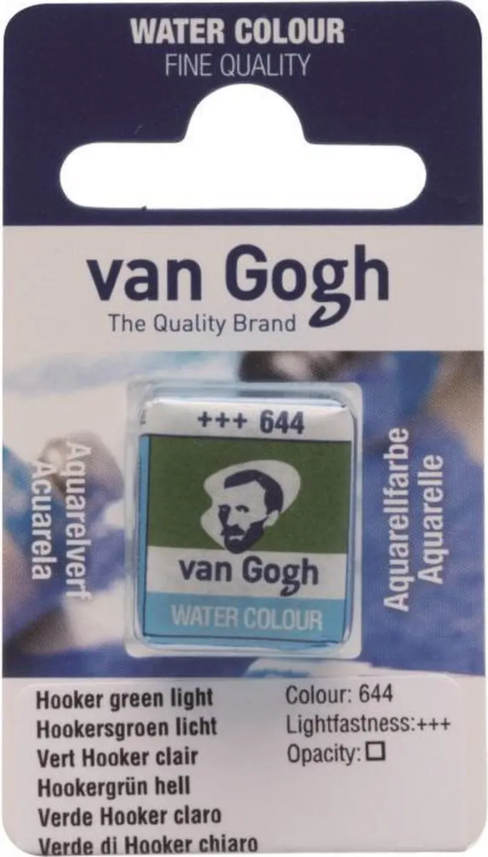 Van Gogh Aquarelverf Hookersgroen Licht - 10g