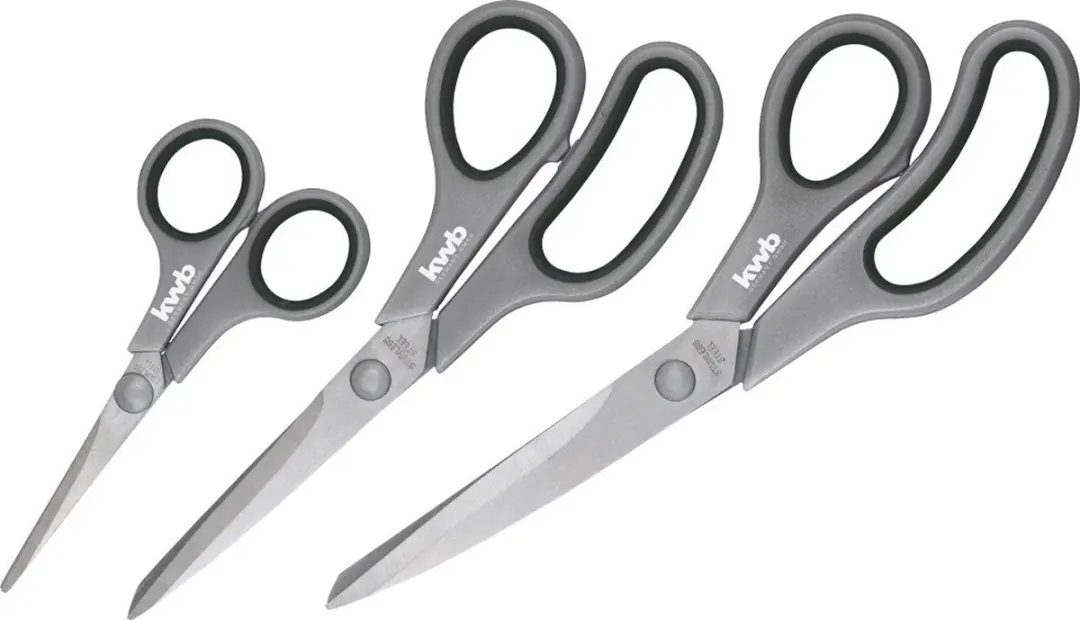KWB Scharenset 3-delig 14/21/25cm Grijs
