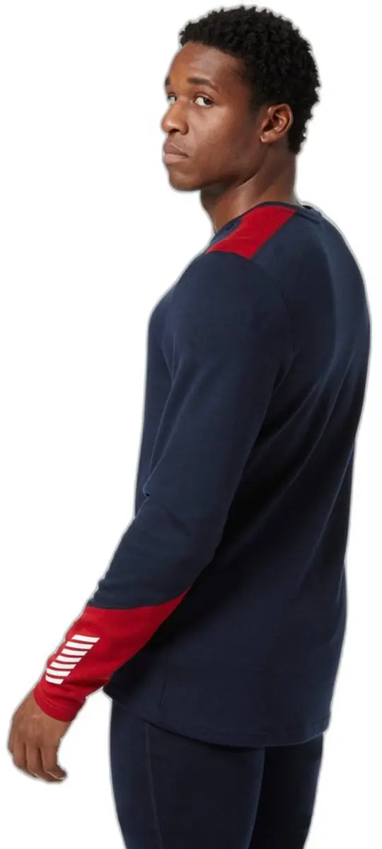 Helly Hansen Lifa Merino Midweight Crew - L - Navy