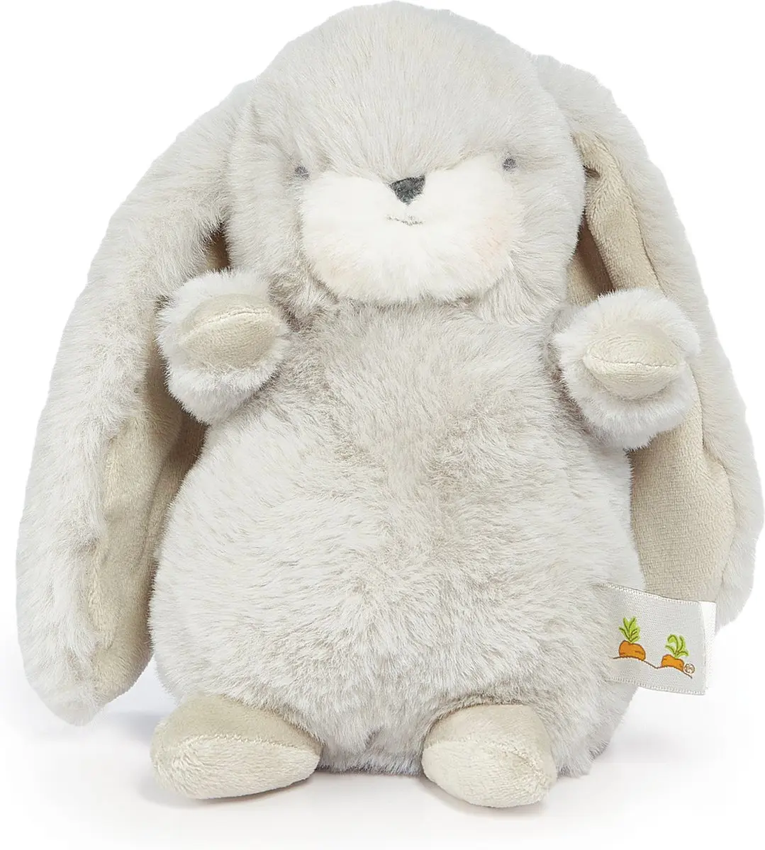 Bunnies By The Bay Nibble Konijn Knuffeldier - Grijs