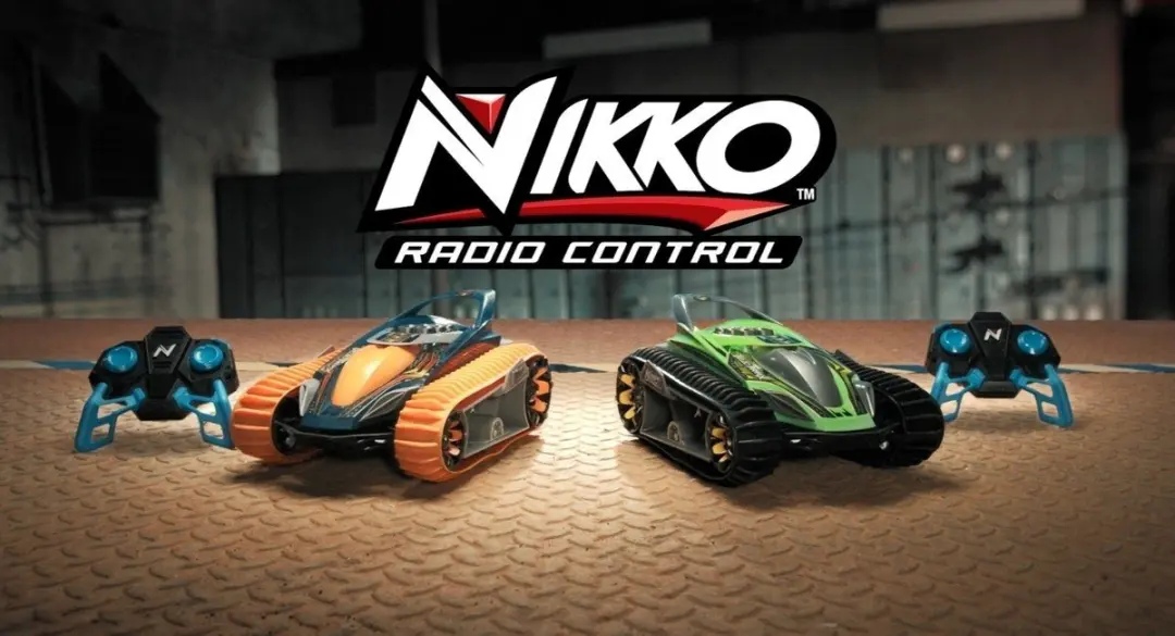NIKKO VelociTrax Rally Red RC Auto - 14 km/u - 3x Accu