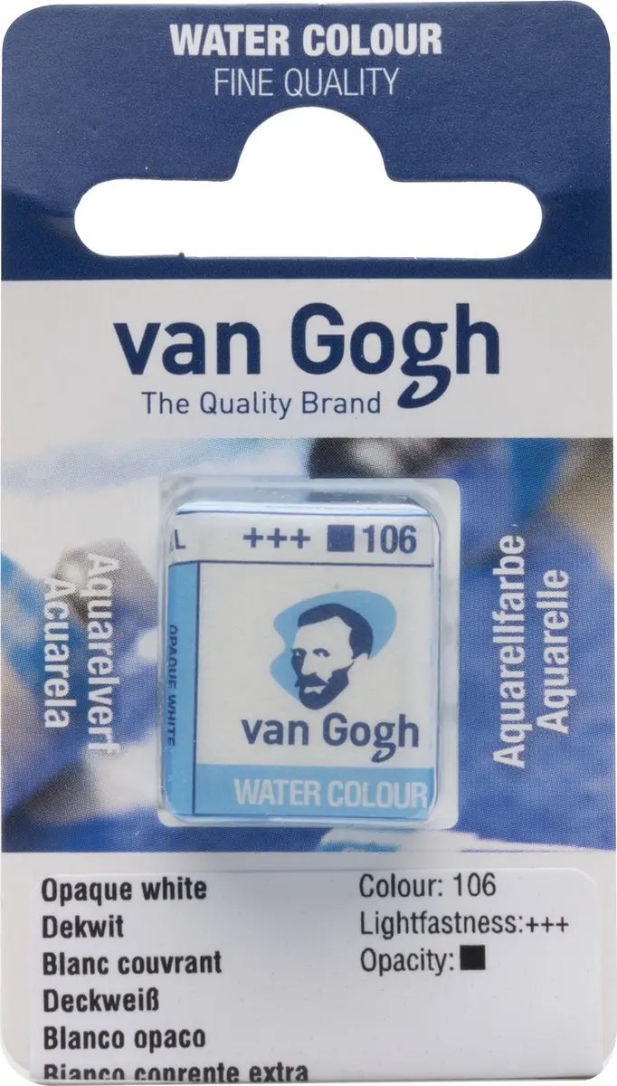 Van Gogh Aquarelverf 106 Dekwit Napje 10g