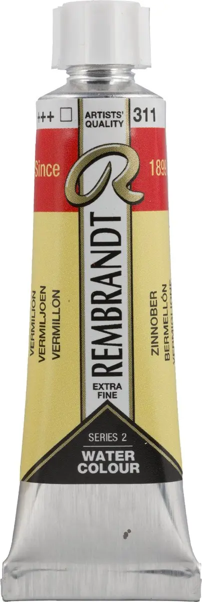 Rembrandt Aquarelverf Vermiljoen 311 10ml