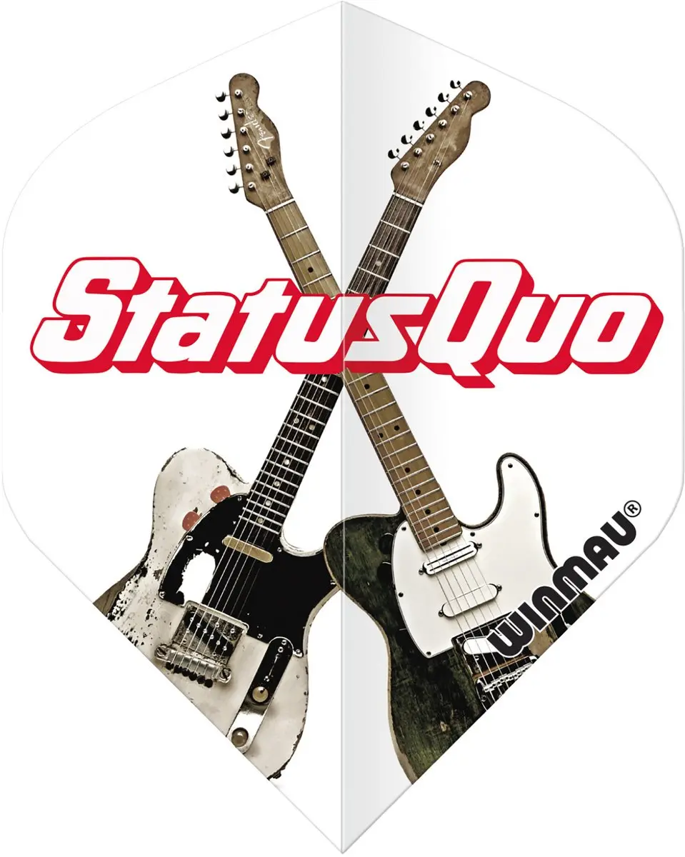 Winmau Rock Legends Status Quo Dart Flights - Multi - 6905-244