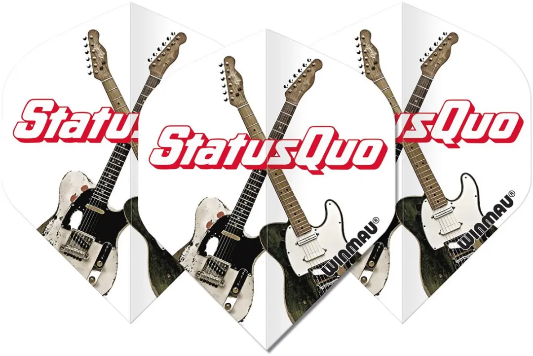 Winmau Rock Legends Status Quo Dart Flights - Multi - 6905-244