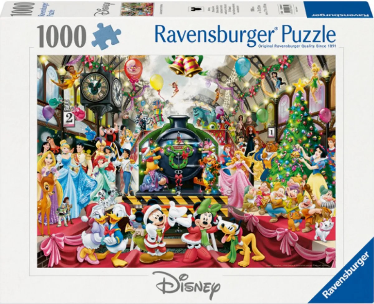 Ravensburger All Aboard for Christmas Legpuzzel 1000 Stuks - Multicolor