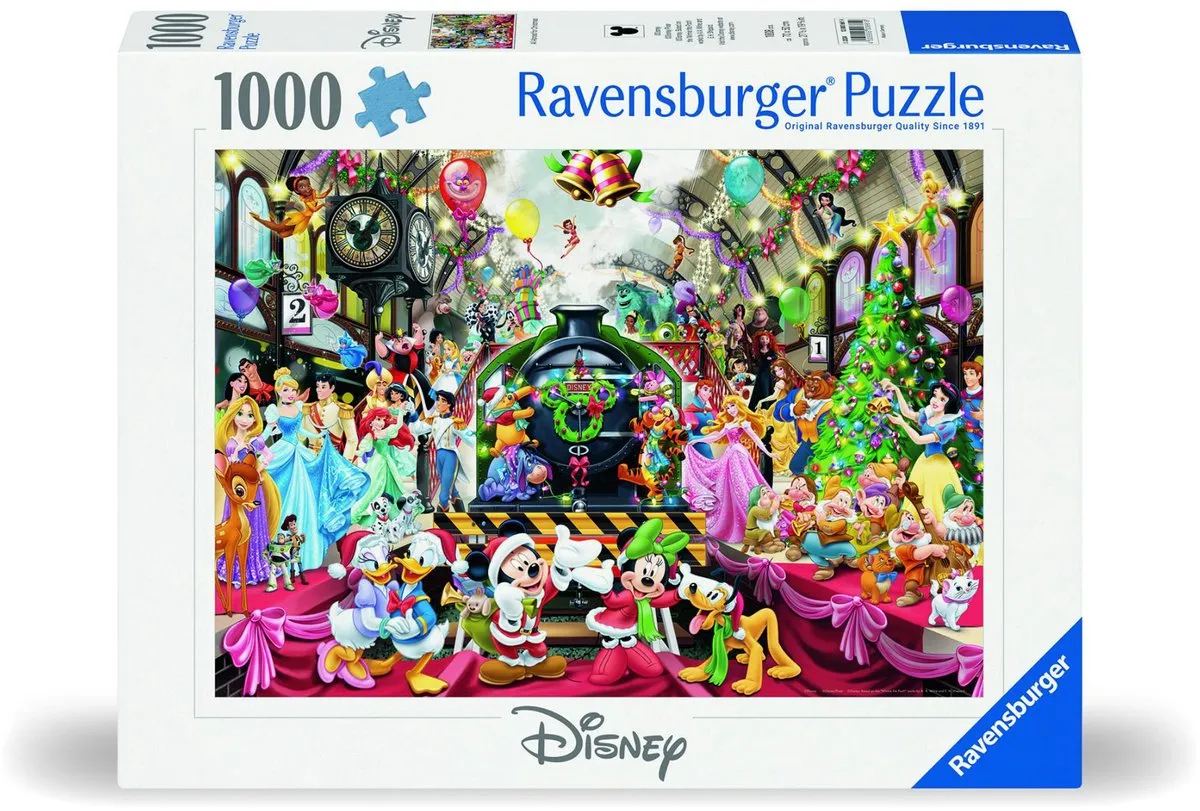 Ravensburger All Aboard for Christmas Legpuzzel 1000 Stuks - Multicolor