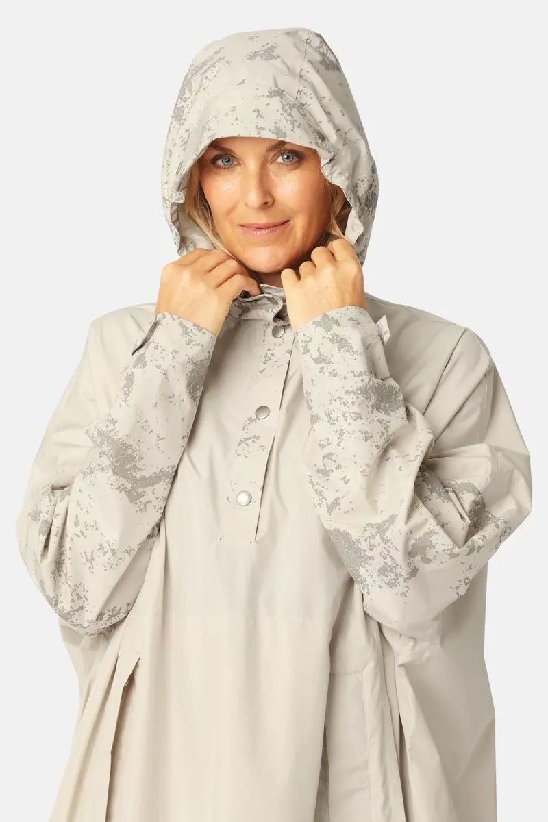 Ilse Jacobsen Poncho Regenjas RAIN222SPR - One Size - Rust