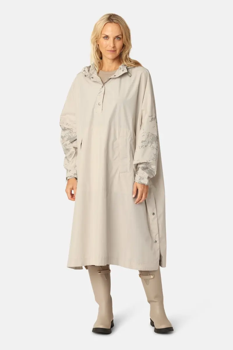 Ilse Jacobsen Poncho Regenjas RAIN222SPR - One Size - Rust