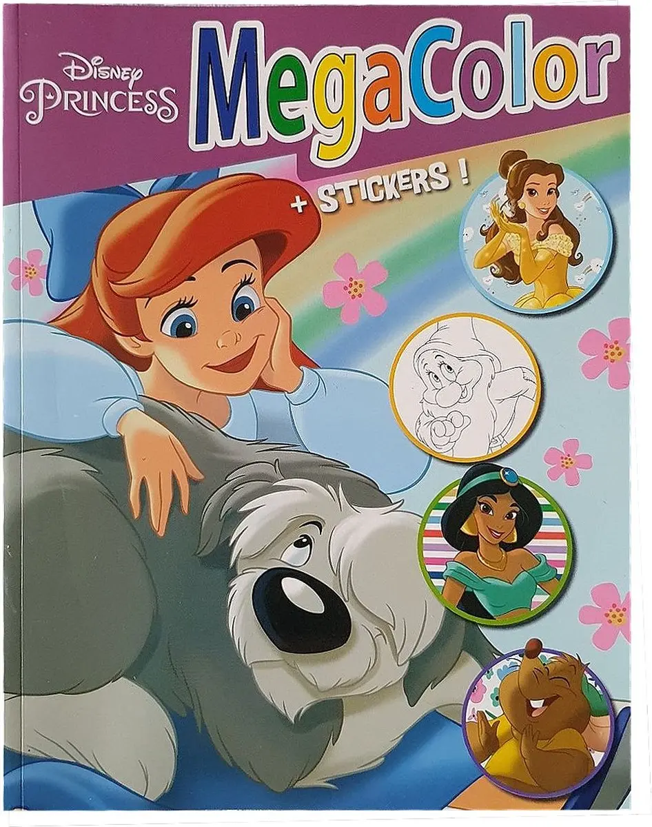 Disney Princess Megacolor Kleurboek