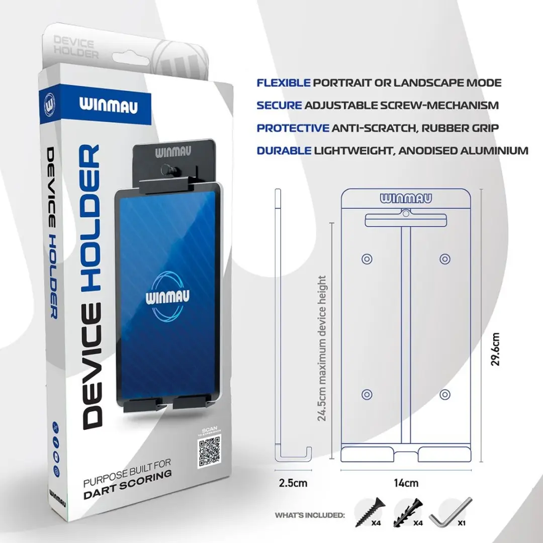 Winmau Tablet Holder - Zwart