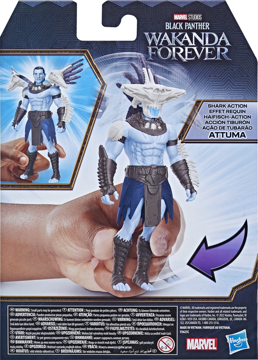 Shark Action Attuma Hasbro Actiefiguur