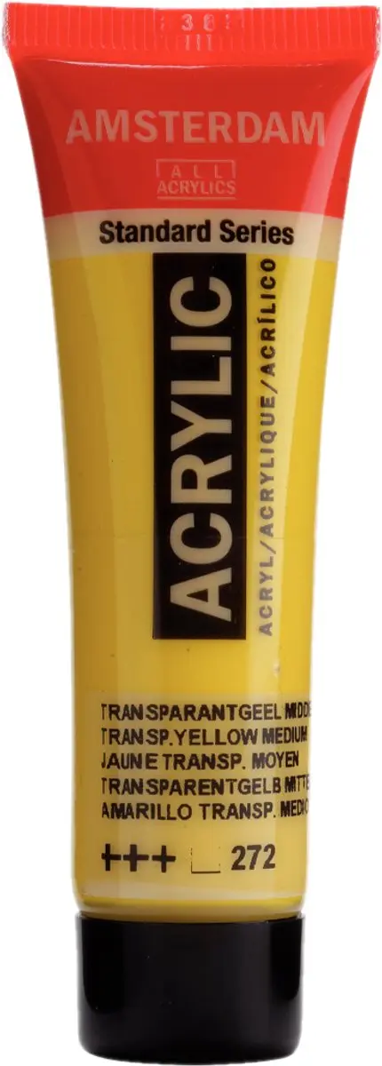 Royal Talens Amsterdam Acryl 272 Transparant Geel 20ml