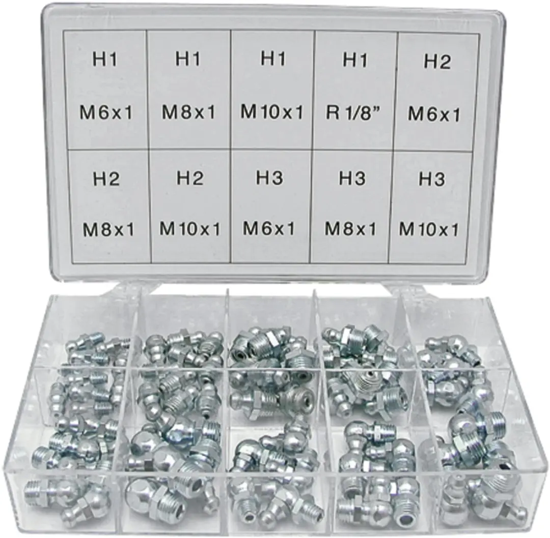 Pressol Smeernippel-assortiment 140 Stuks