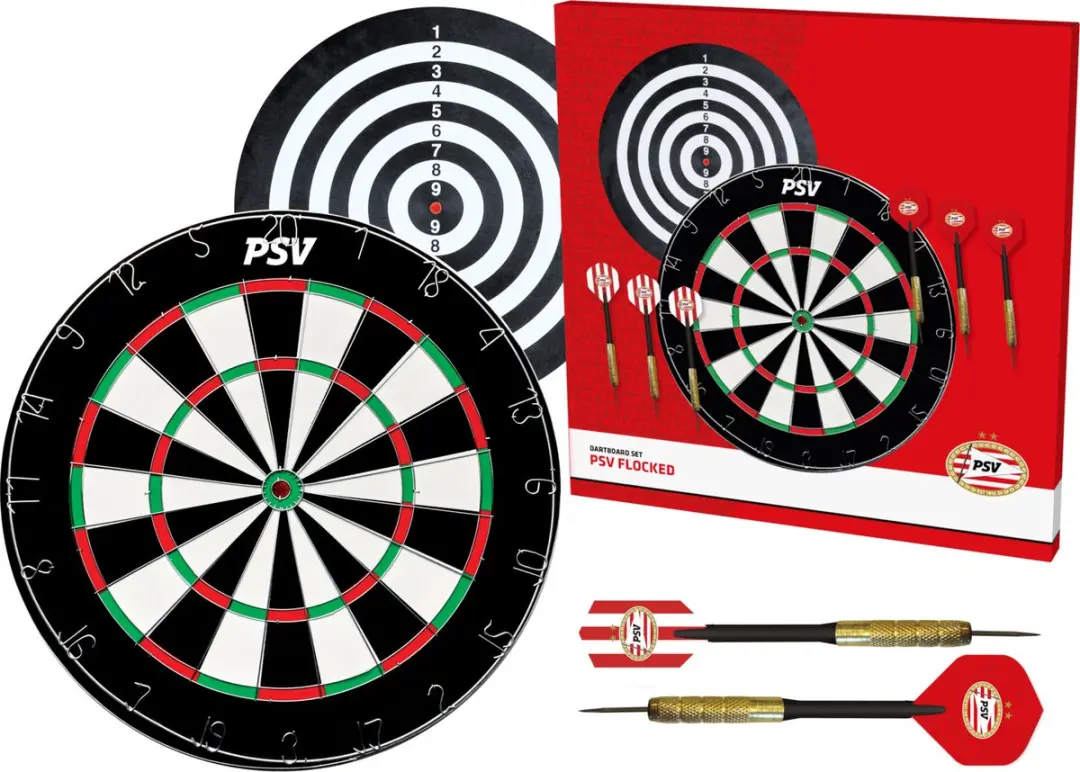 XQMax PSV Flocked Dartbord 45cm