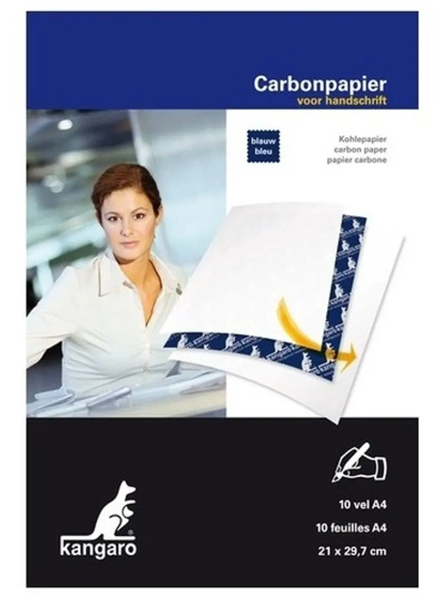 Kangaro Carbonpapier Blauw A4