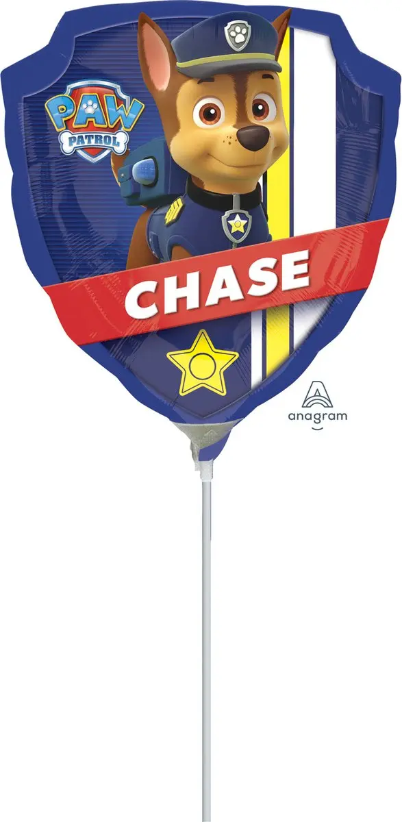 PAW Patrol Chase Mini Ballon Folie 28cm