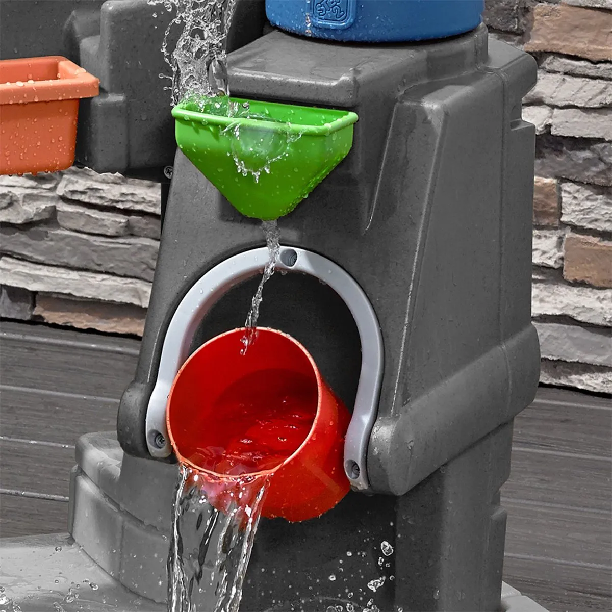 Step2 Pump & Splash Discovery Stone Pond Watertafel - Grijs