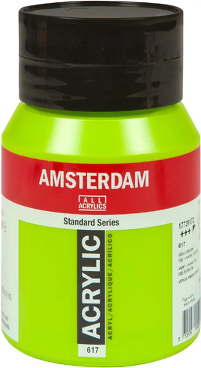 Amsterdam Standard Acrylverf 500ml - 617 Geelgroen