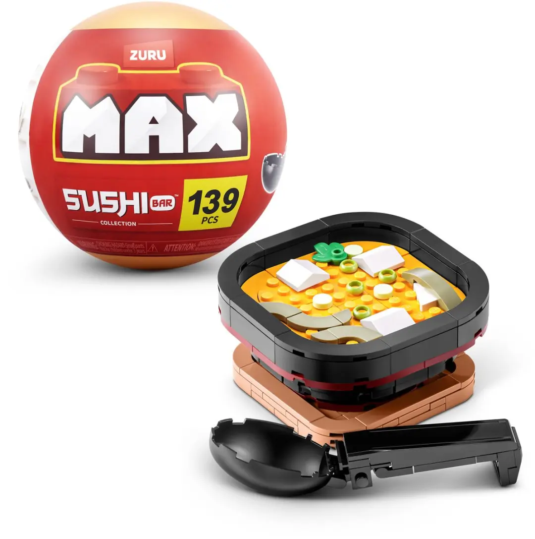 Zuru Max Bricks Sushi Bouwset - 2 Stuks - Meerkleurig