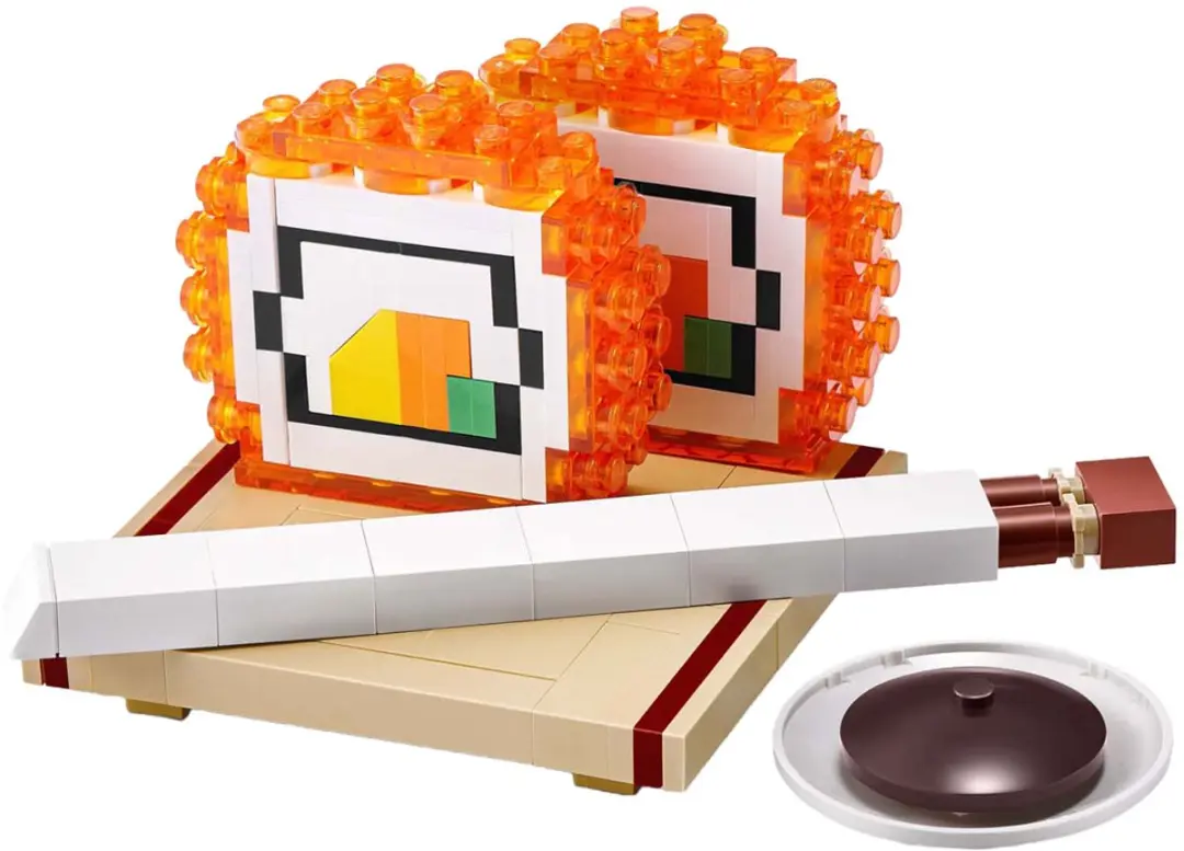 Zuru Max Bricks Sushi Bouwset - 2 Stuks - Meerkleurig