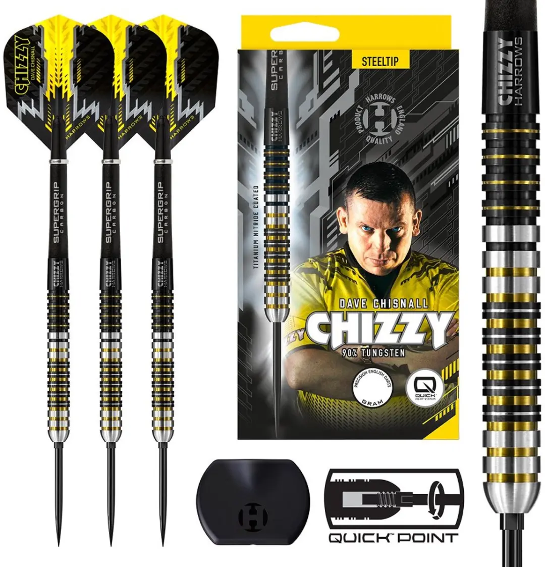 Harrows Chizzy 90% Tungsten 22g Quick Point