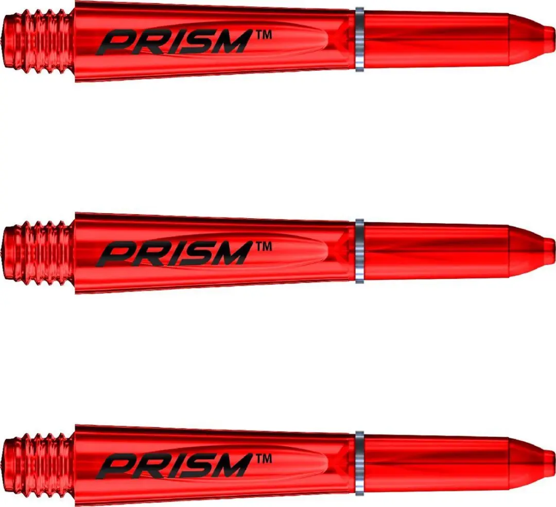 Winmau Prism Shaft Red 7015-007 Dart Shafts - 3 Stuks