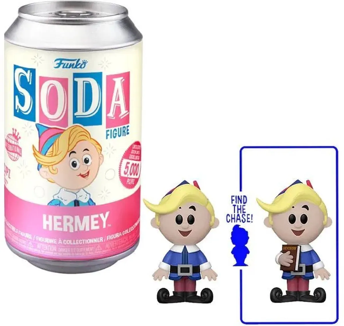 Funko Vinyl Soda Figure Hermey