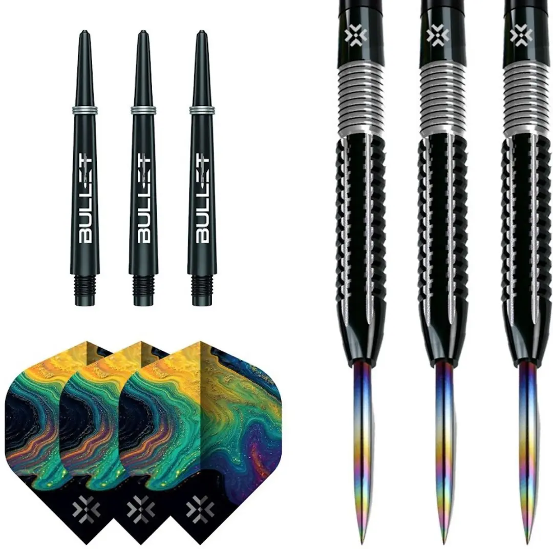 Bullet Diesel Dartpijlen 3 Stuks - Zwart