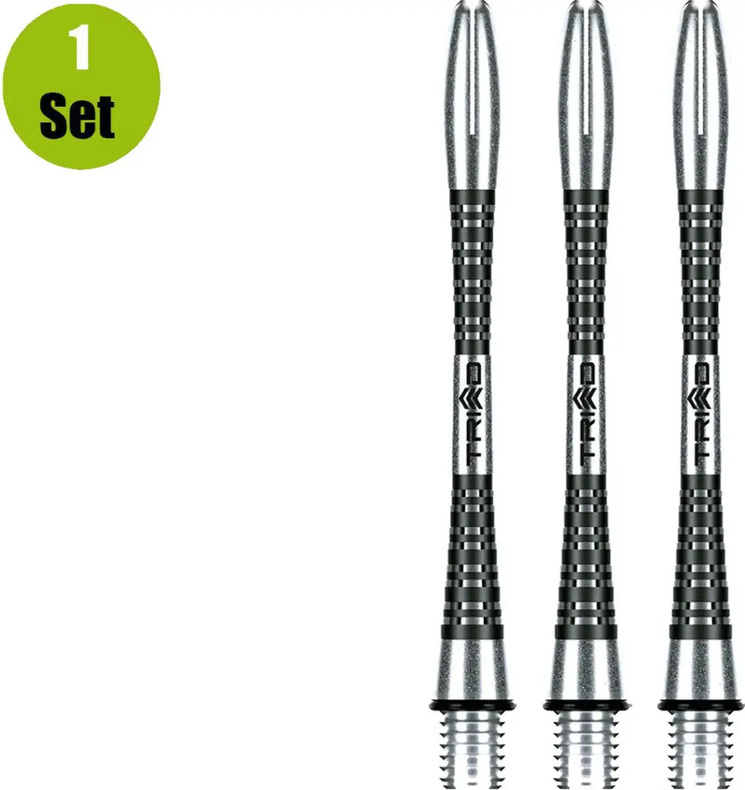 Winmau Triad Aluminium Dart Shafts 3 Stuks - Zilver