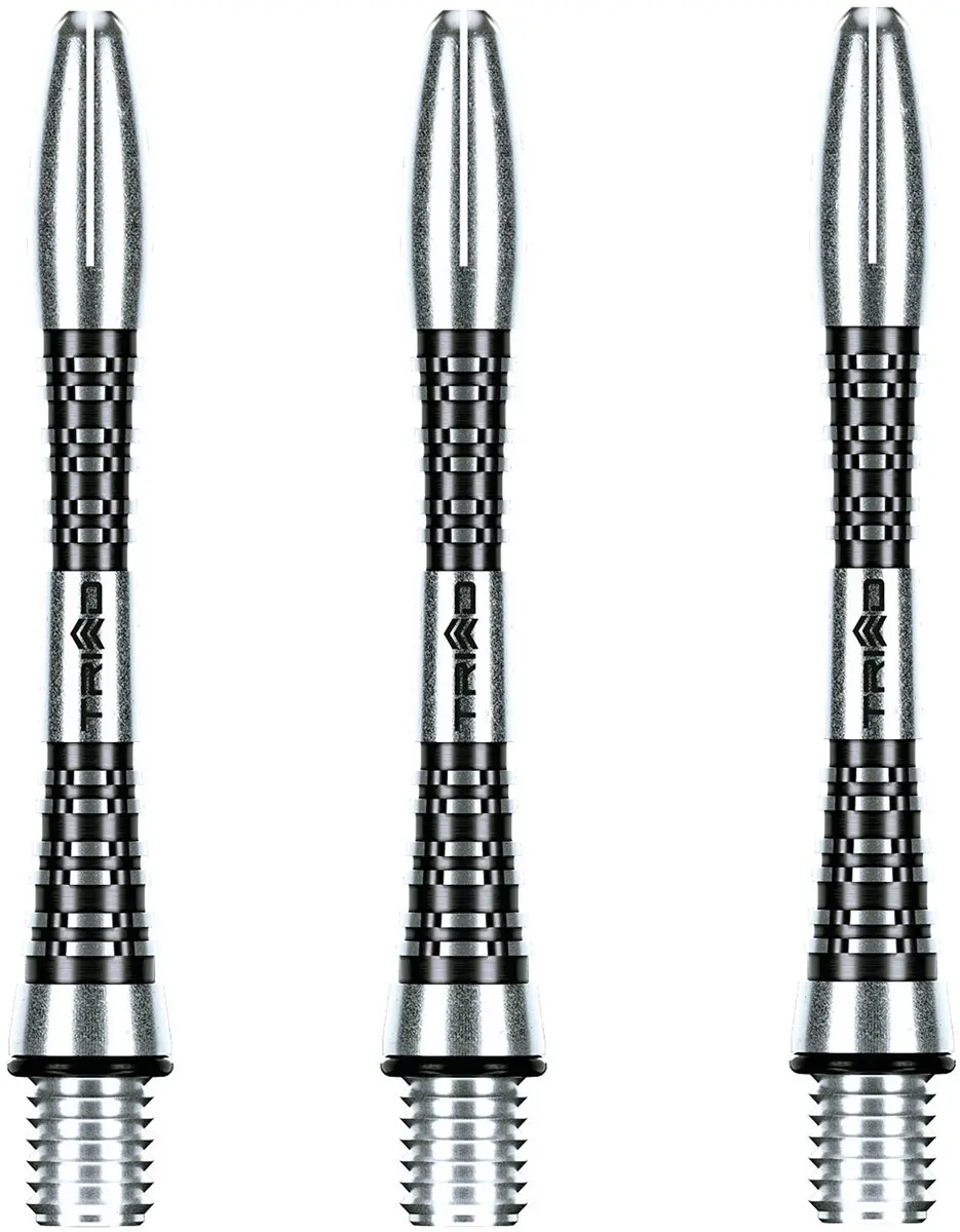 Winmau Triad Aluminium Dart Shafts 3 Stuks - Zilver