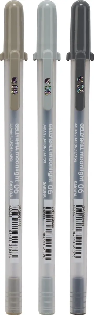 Sakura Gelly Roll Moonlight 06 Urban - 3 Stuks - Assorti
