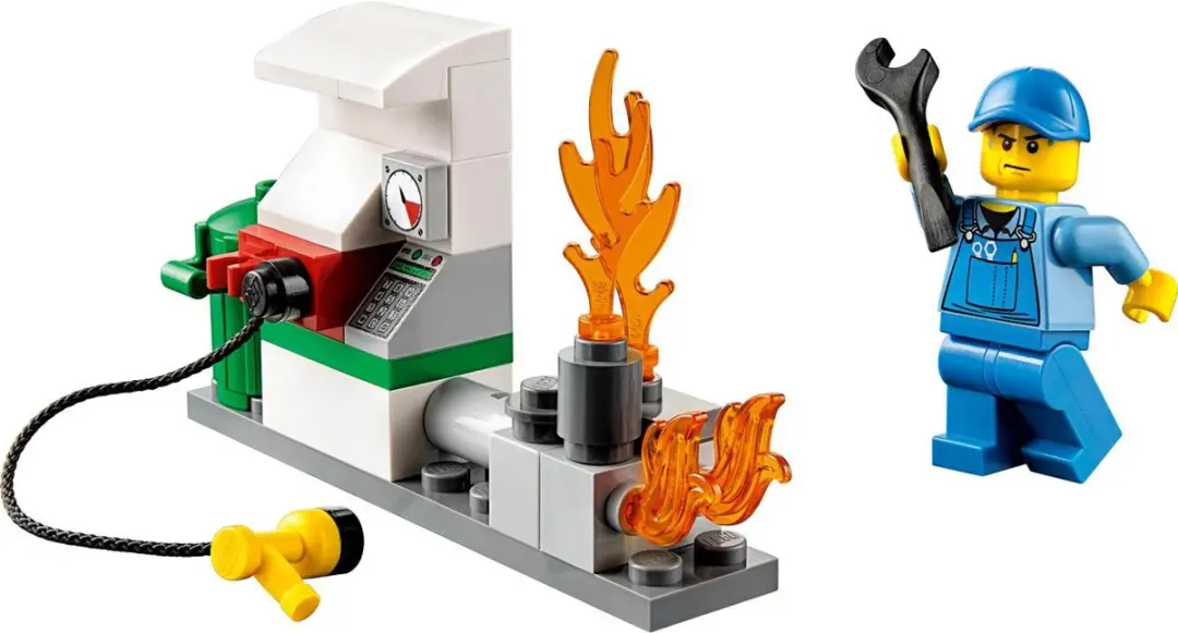 LEGO Brandweer Startset 92 Stukken - 4 Minifiguren