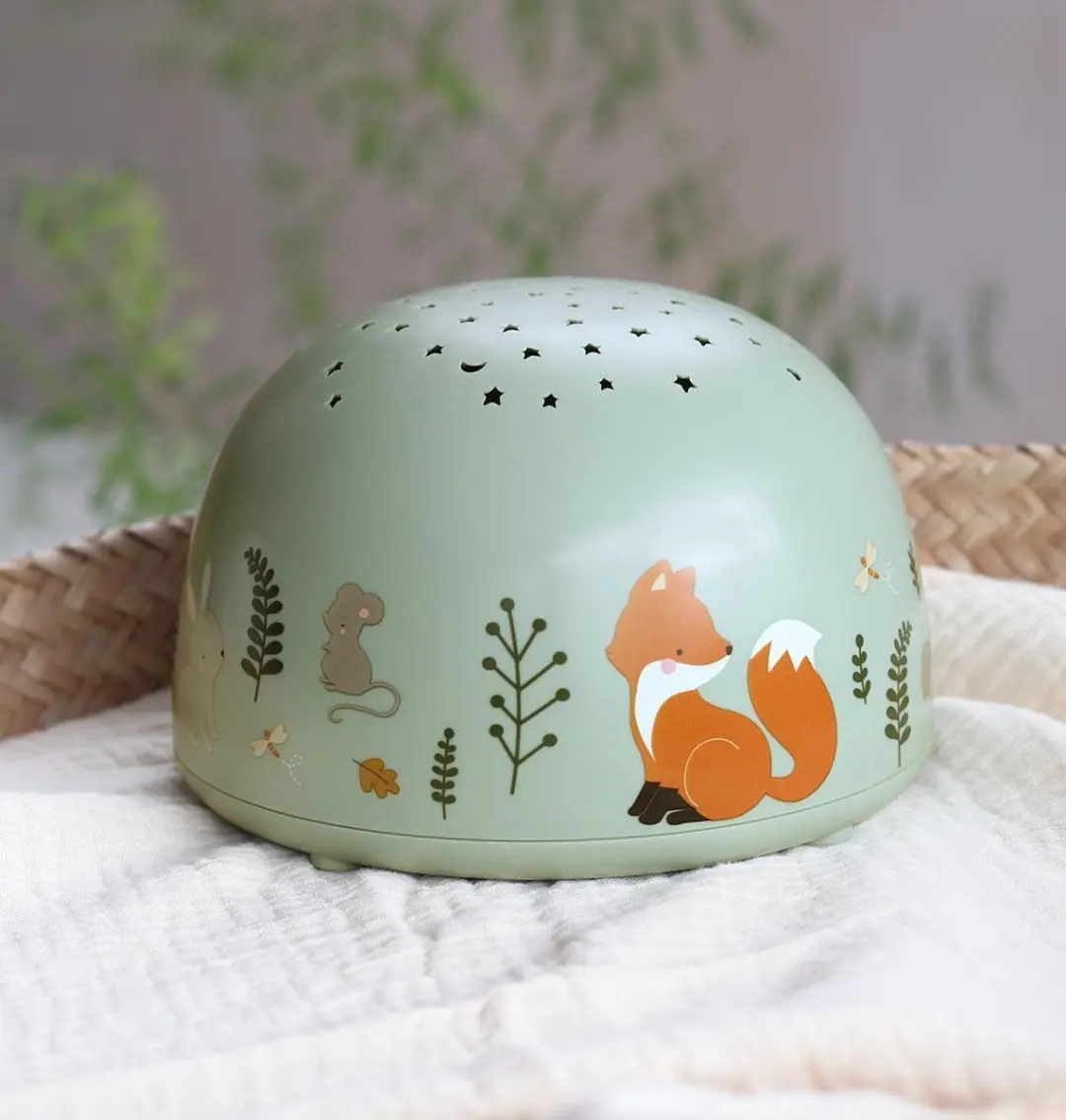 A Little Lovely Company Bosvriendjes Sterrenprojector - 3x AAA