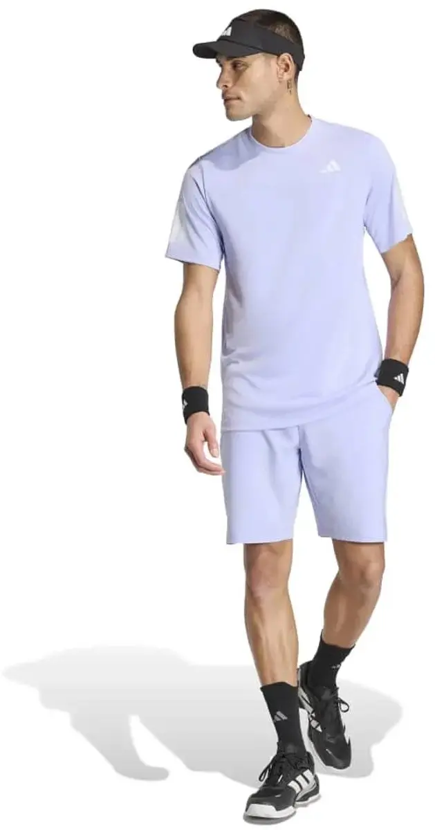 Adidas Club 3str Short 7 inch - Paars - XL