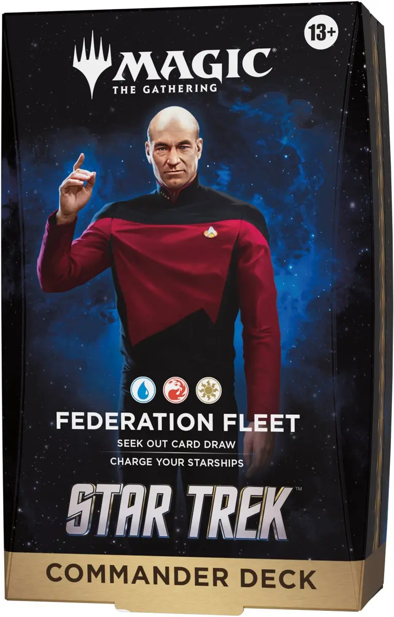 Magic The Gathering Star Trek Commander Deck Federation Fleet