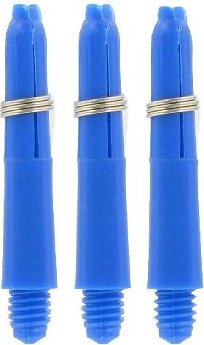 Bull's Nylon Dart Shafts BU55172 - Blauw - 3 Stuks