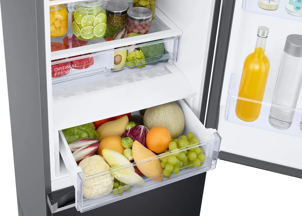 Samsung RB38C607AB1/EF Koel-vriescombinatie 387L - Zwart